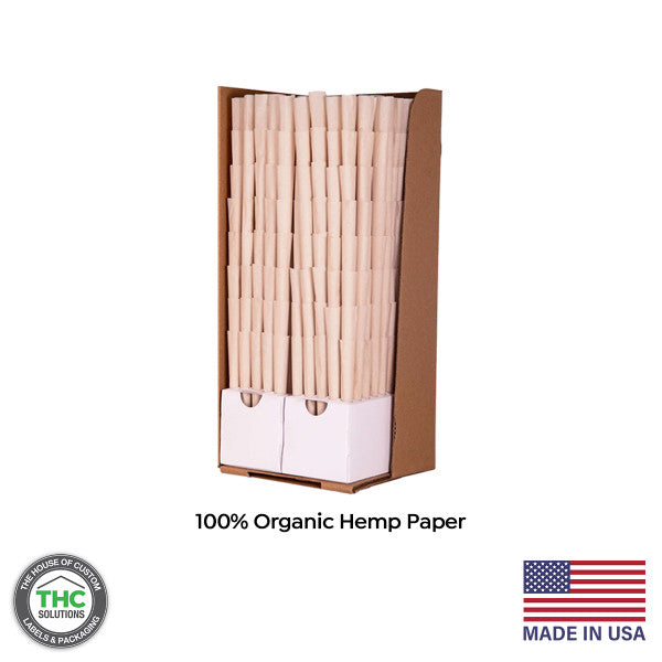 109mm Pre-Rolled Cones - (800 Cones per Box)