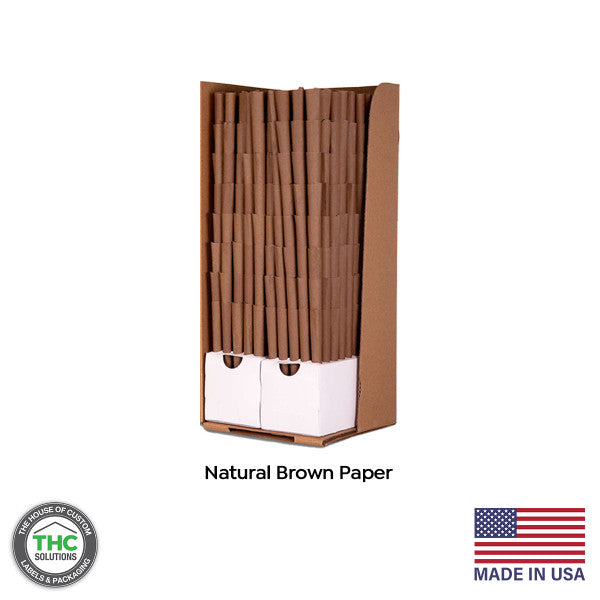109mm Pre-Rolled Cones - (800 Cones per Box)