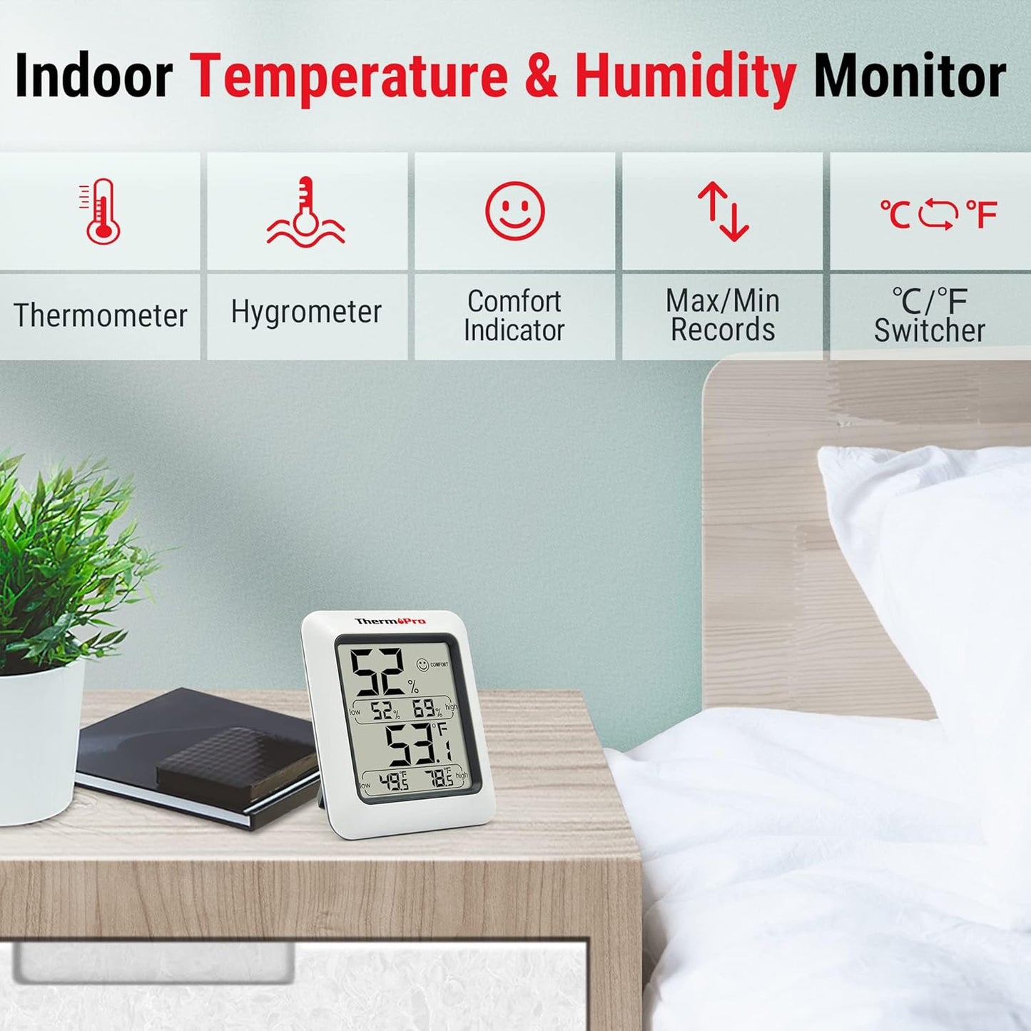 Digital Hygrometer/Thermometer