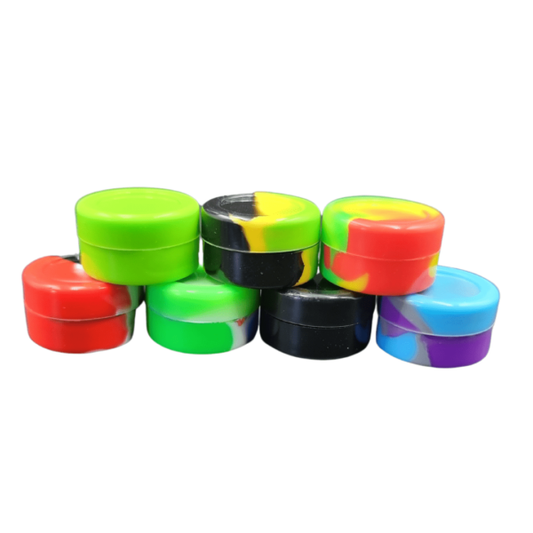 Silicone Dab Pot 5ml - 8 Pack