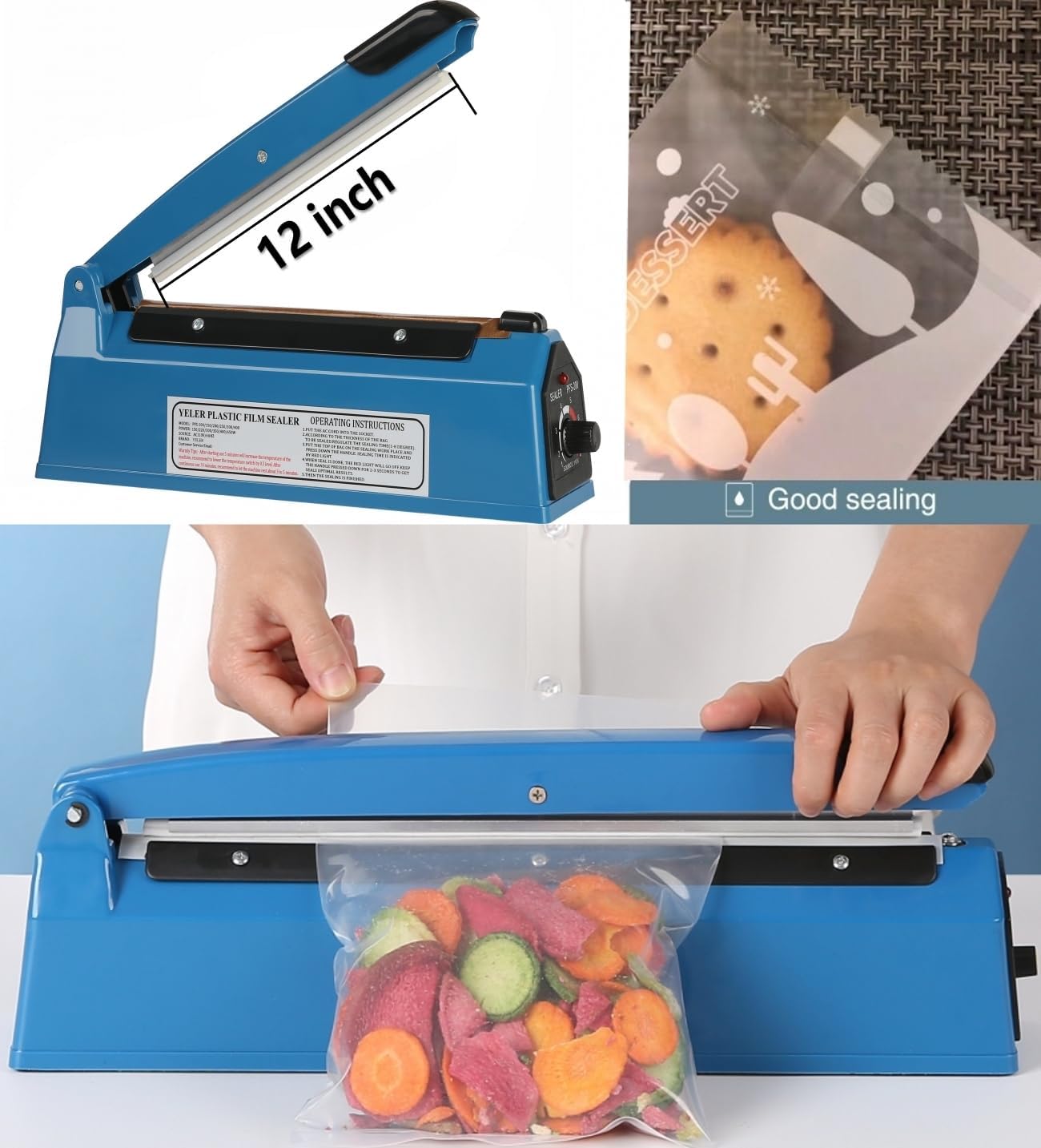 Impulse Heat Sealer 12″