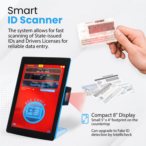Countertop ID-Age Scanner