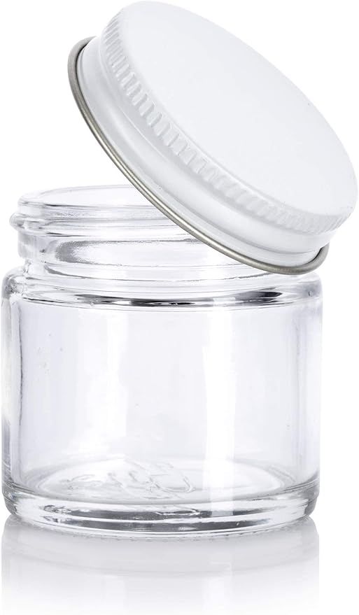 UV-Proof CR Glass Jar 1 oz (4 pack)