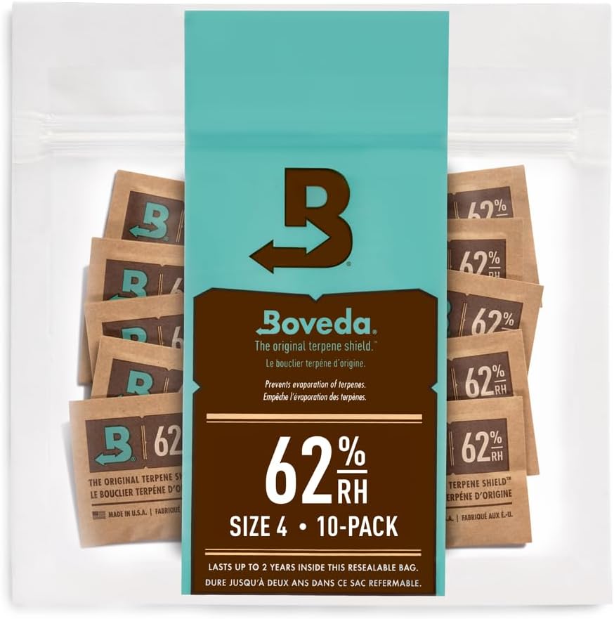 Boveda Humidity Packs 62% (4 Gram) 100-Box