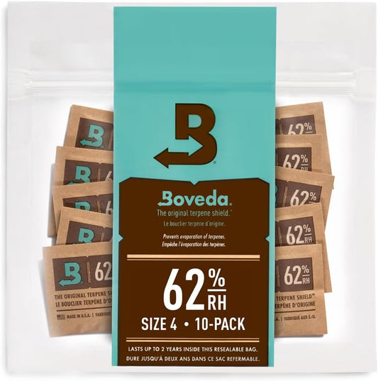 Boveda Humidity Packs 62% (4 Gram) 100-Box