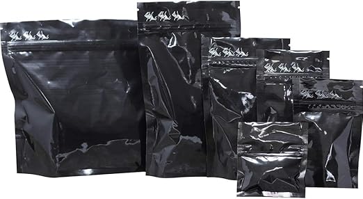 Child-Resistant Mylar Exit Bags - 100 Pcs