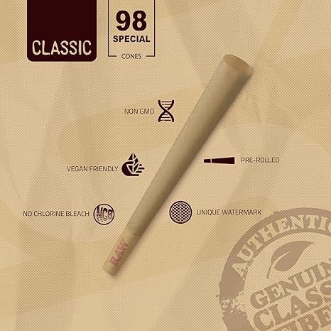 Pre-Rolled Cones 98 mm - 50 Pack