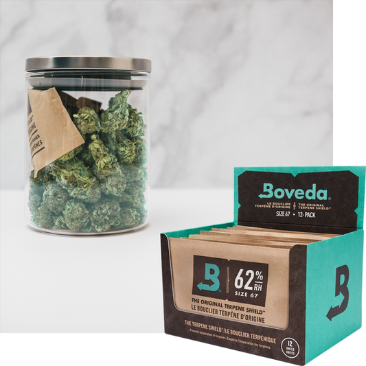 Boveda Size 67 for Cannabis, 62% RH 12-Pack