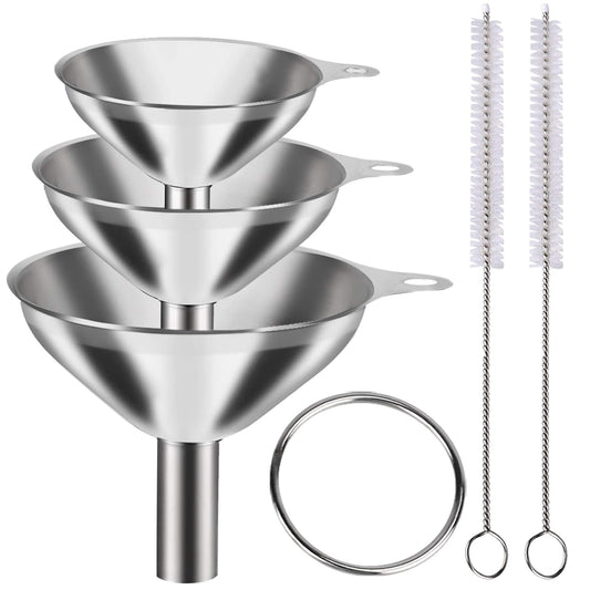 Stainless Funnel Set 