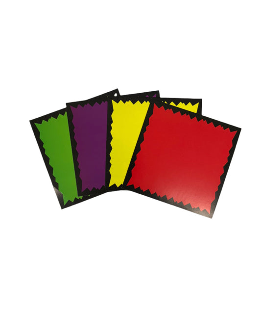 Starburst Sign 5.5"x5.5" (100 per Box)