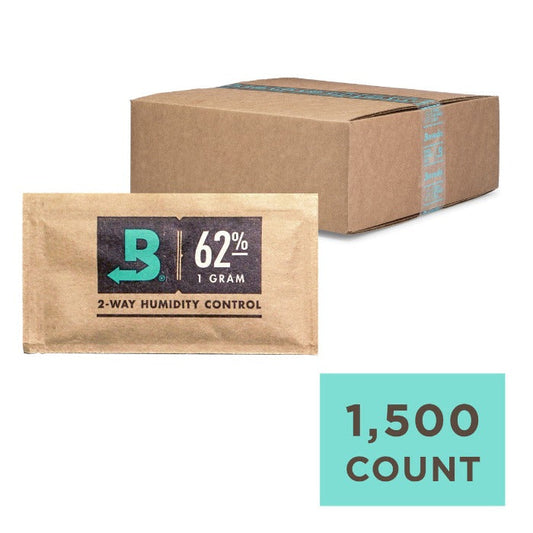 Boveda 62% Humidity Pack Slim 1 Gram Bulk - (1500 Count)