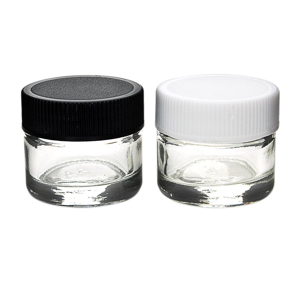 Glass Concentrate Jar 5 ml + CR cap -  100pc