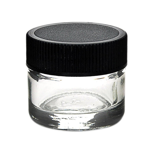 Glass Concentrate Jar 5 ml + CR cap -  100pc