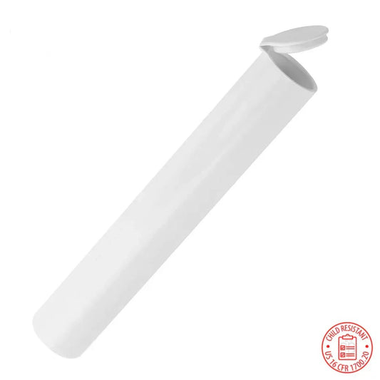 116mm Pre-Roll Tubes Wide (.750") - Child Resistant Pop Top - 1200 Qty.