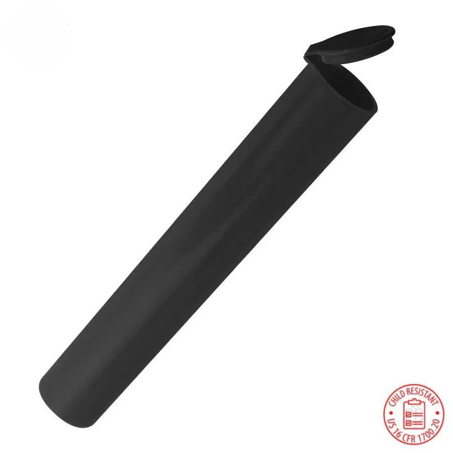 116mm Pre-Roll Tubes Wide (.750") - Child Resistant Pop Top - 1200 Qty.