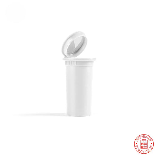 13 Dram Child Resistant Pop Top Bottles - 600 Qty.