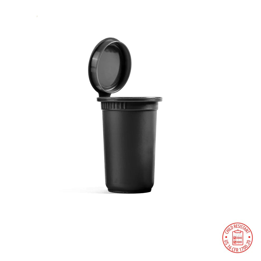 19 Dram Child Resistant Pop Top Bottles - 450 Quantity
