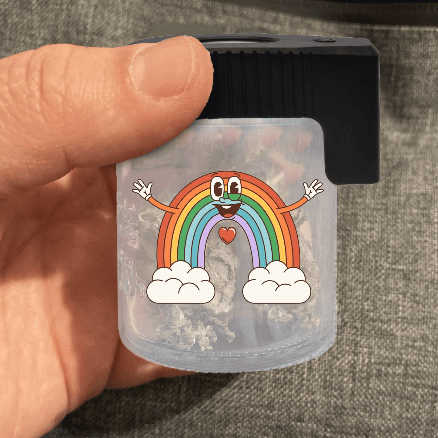 Custom LED Magnify Jar (logo)