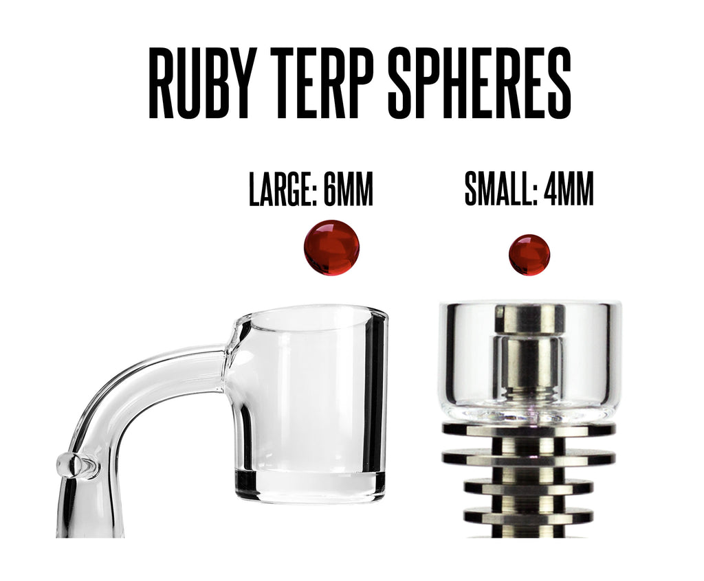 Ruby Terp Pearl 3-Pack (6mm)